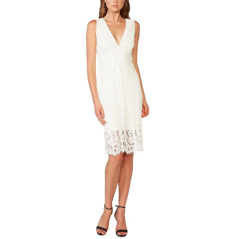 Bardot Womens Midi Lace Bodycon Dress