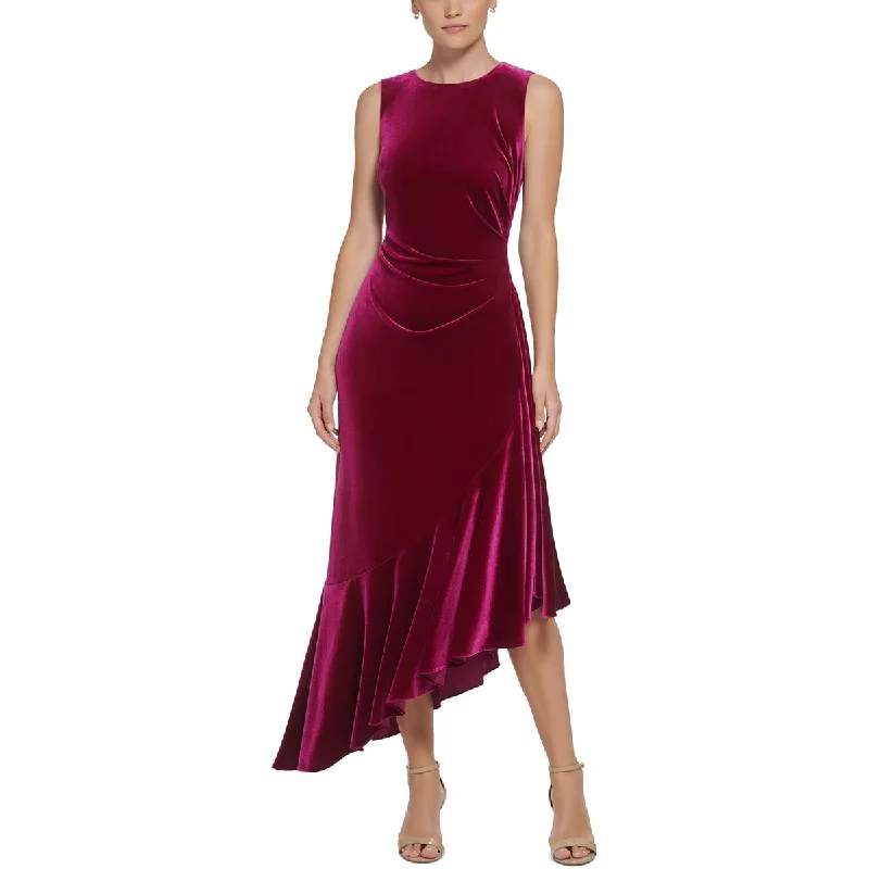 Eliza J Womens Asymmetric Party Dress Evening Dress