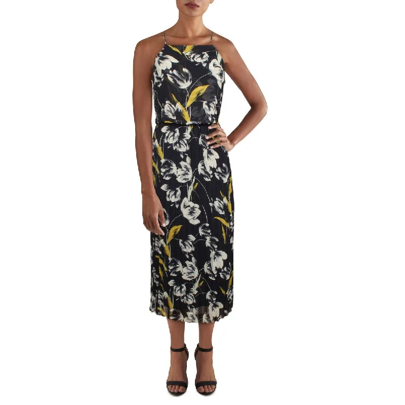 Sam Edelman Womens Printed Long Maxi Dress