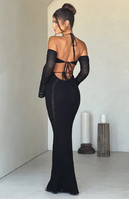 Samariah Maxi Dress - Black